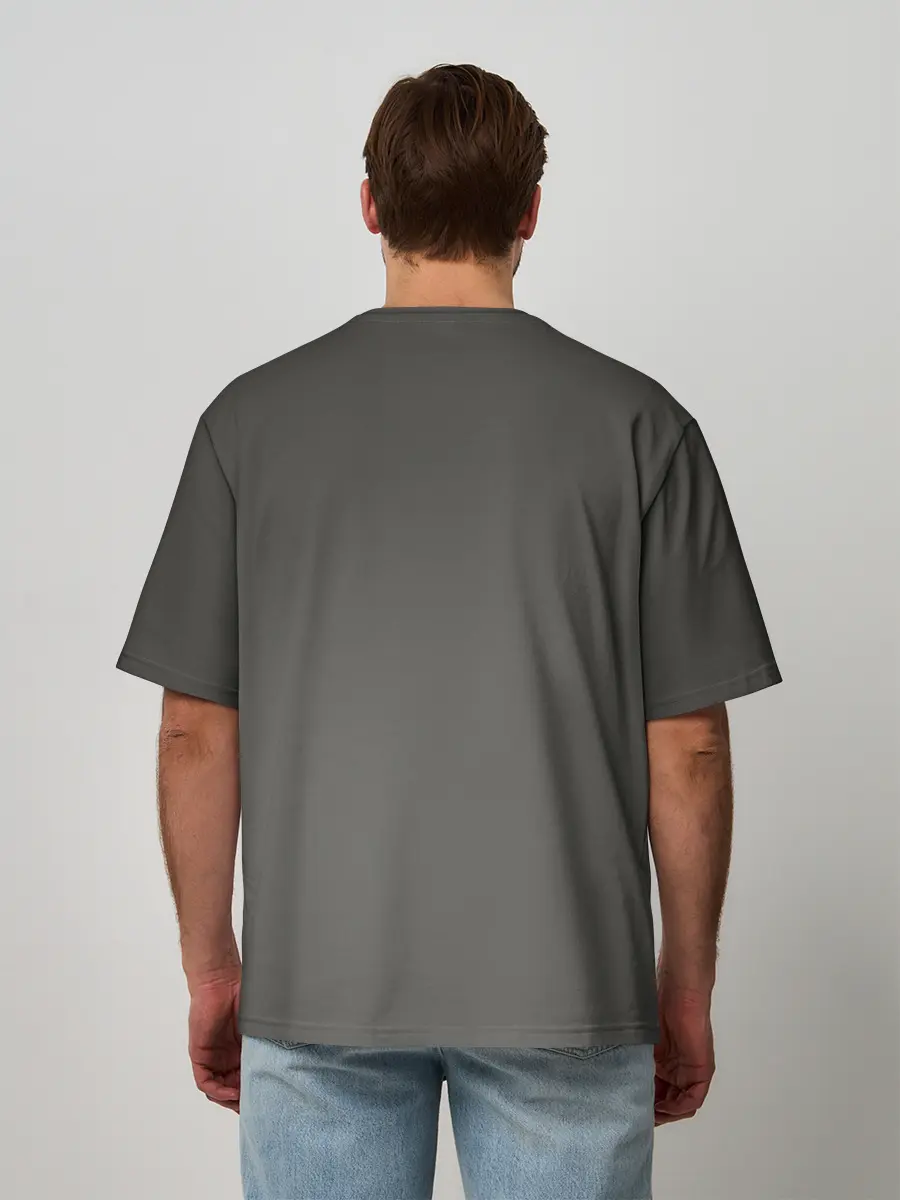 Мужская футболка оверсайз / Хаски