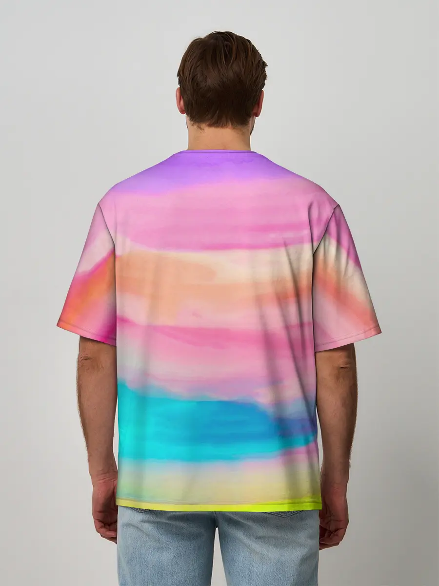 Мужская футболка оверсайз / Арина