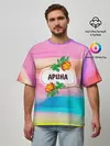Мужская футболка оверсайз / Арина