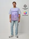 Мужская футболка оверсайз / Lavander