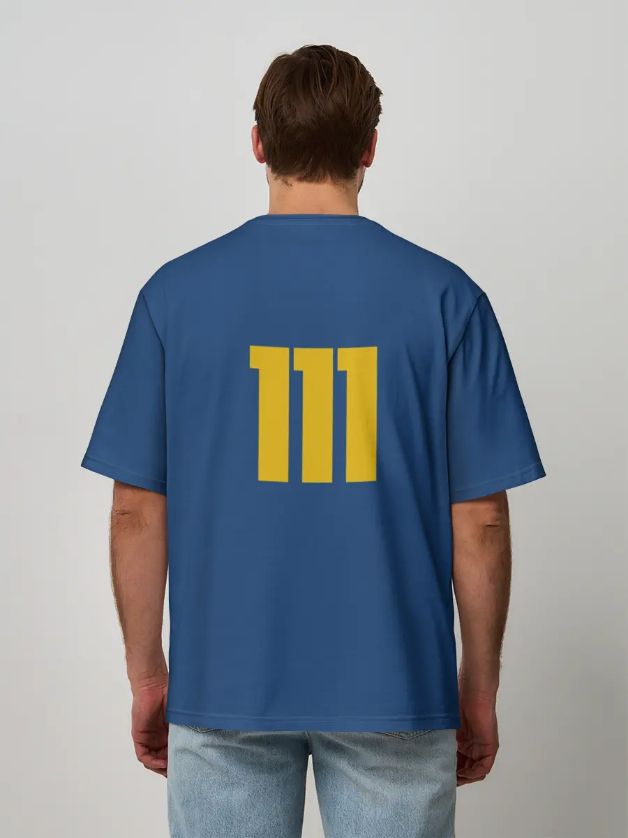 Мужская футболка оверсайз / FALLOUT VAULT 111