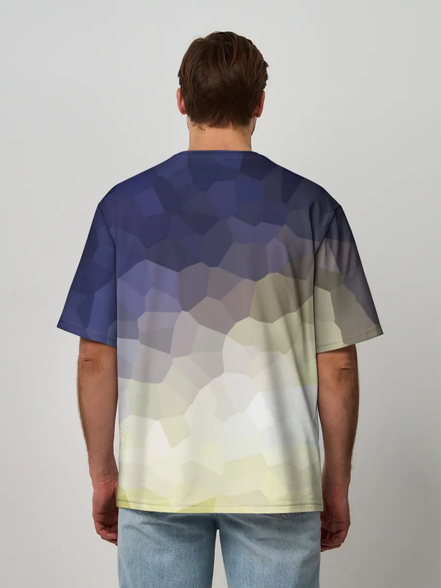 Мужская футболка оверсайз / LAND ROVER