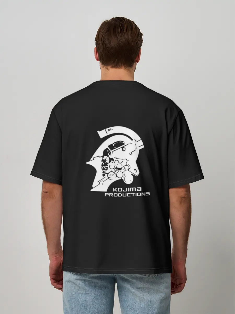 Мужская футболка оверсайз / DEATH STRANDING