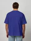 Мужская футболка оверсайз / Синий