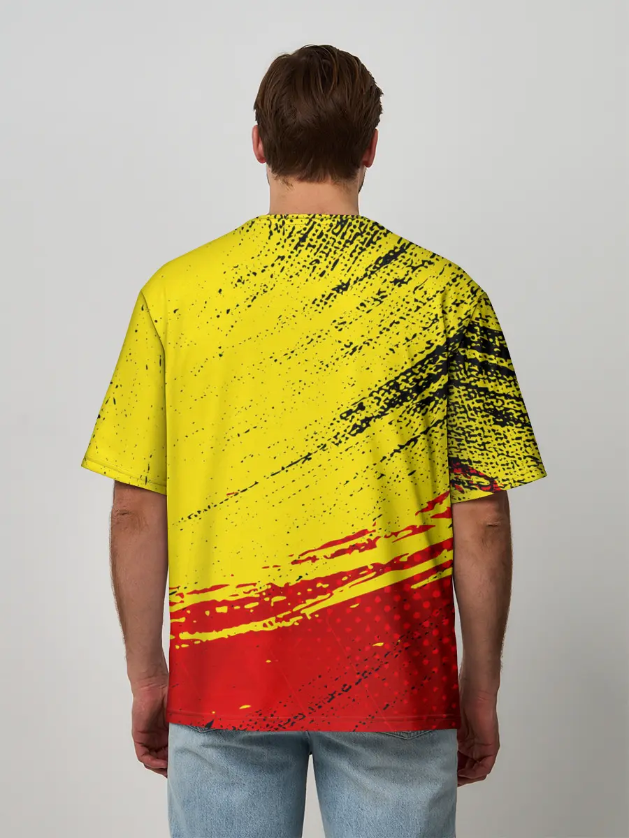 Мужская футболка оверсайз / Manchester United Футбольный клуб.