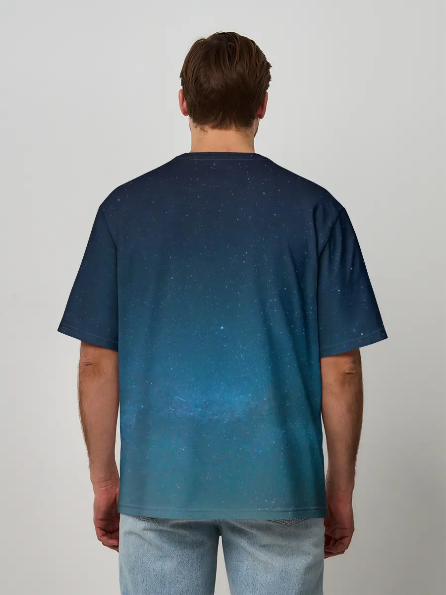 Мужская футболка оверсайз / BlueSpace