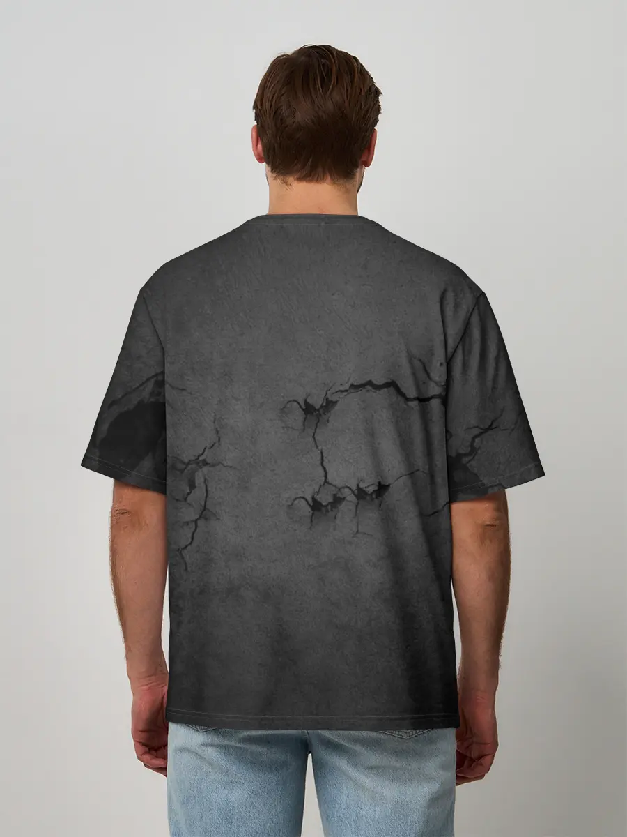 Мужская футболка оверсайз / PUBG STONE | ПАБГ КАМЕНЬ