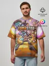 Мужская футболка оверсайз / TombStar | ТомбСтар