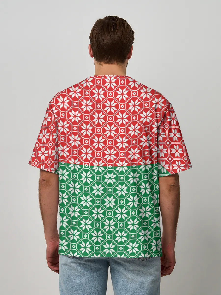 Мужская футболка оверсайз / Беларусь