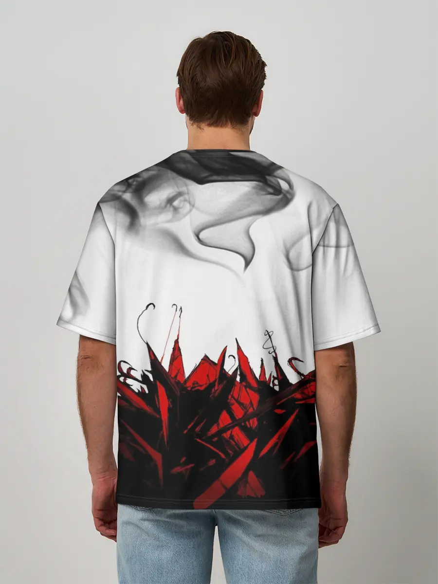 Мужская футболка оверсайз / SCP 162