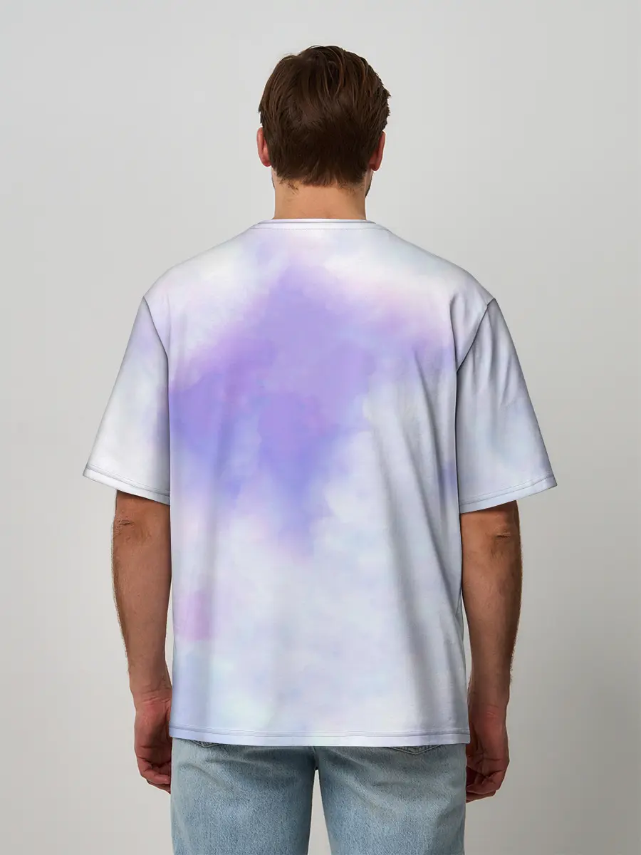 Мужская футболка оверсайз / Пак / Re: Zero Фамильяр Эмилии