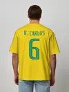 Мужская футболка оверсайз / Р. Карлос | футболка сборной