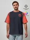 Мужская футболка оверсайз / Barcelona Training 18-19