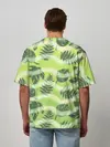 Мужская футболка оверсайз / Тропический фон