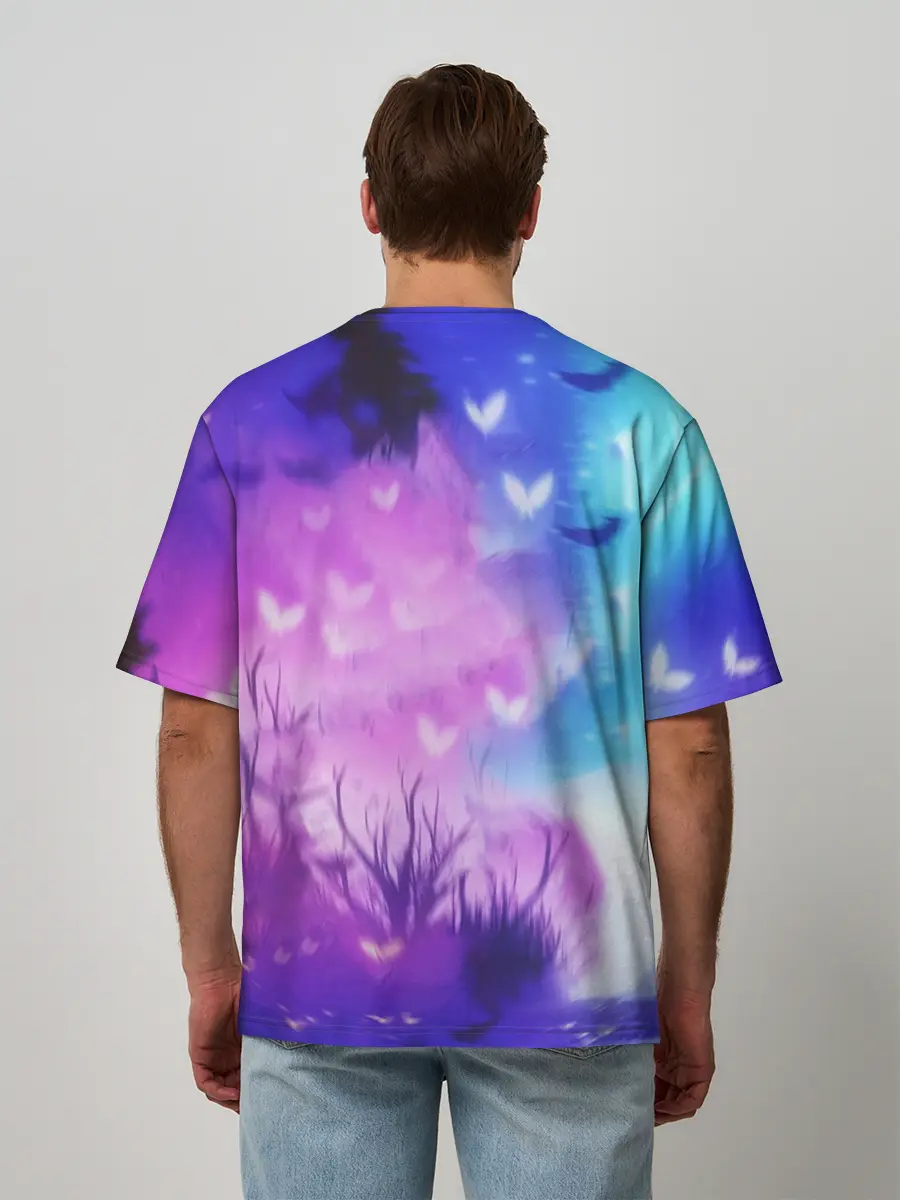 Мужская футболка оверсайз / Шинобу