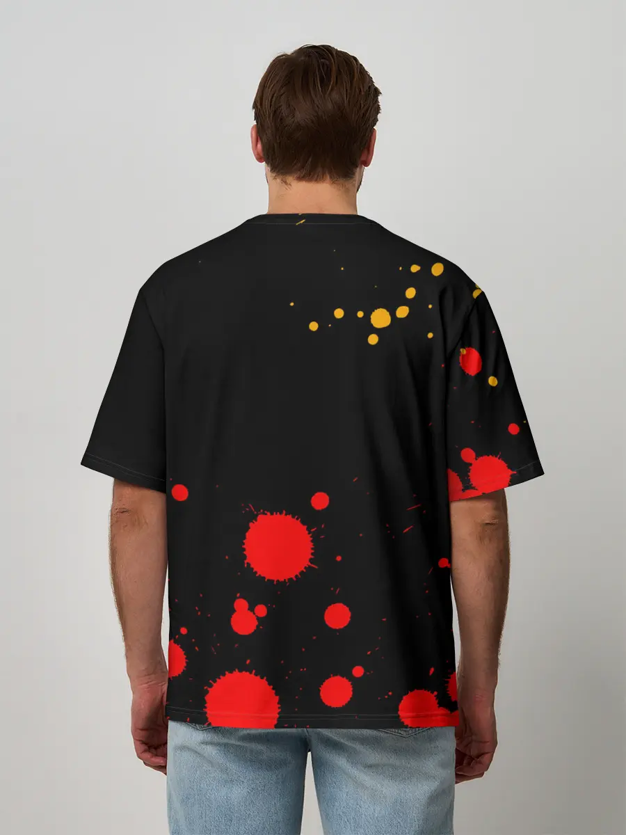 Мужская футболка оверсайз / БЕЗ МУЖИКОВ