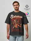 Мужская футболка оверсайз / Sabaton - Sparta