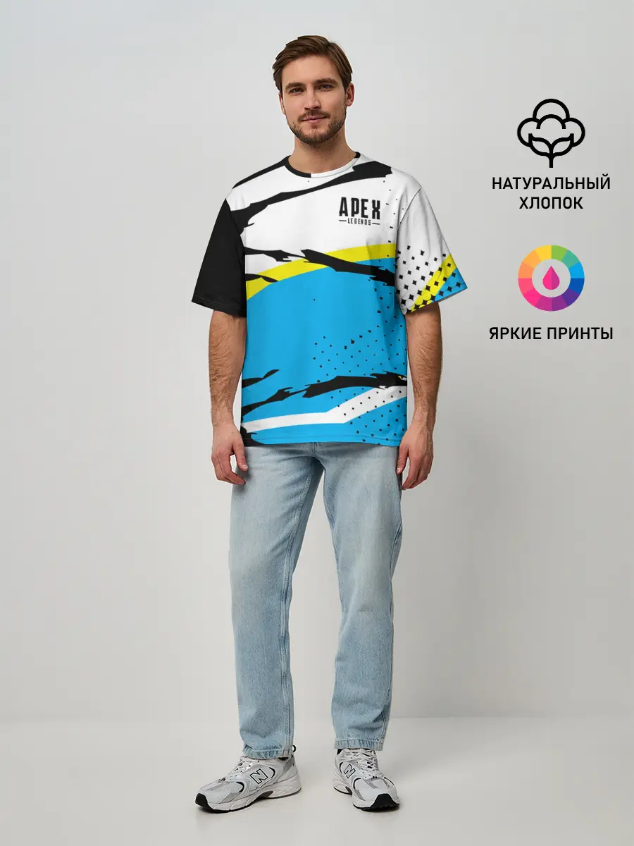 Мужская футболка оверсайз / Apex Legends