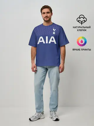 Мужская футболка оверсайз / Tottenham away 19-20