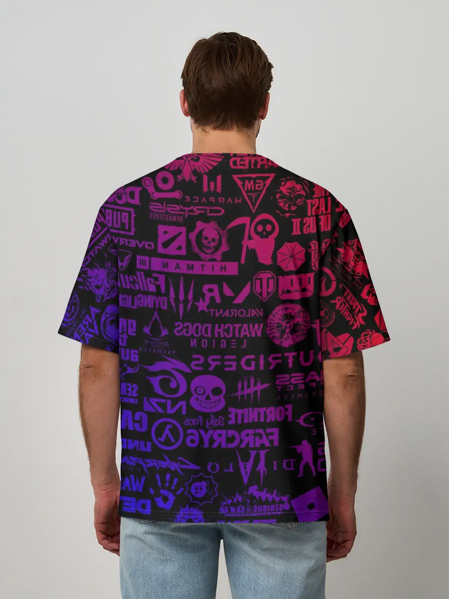 Мужская футболка оверсайз / Лучшие Игры | 2014-2021