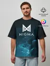 Мужская футболка оверсайз / Nigma