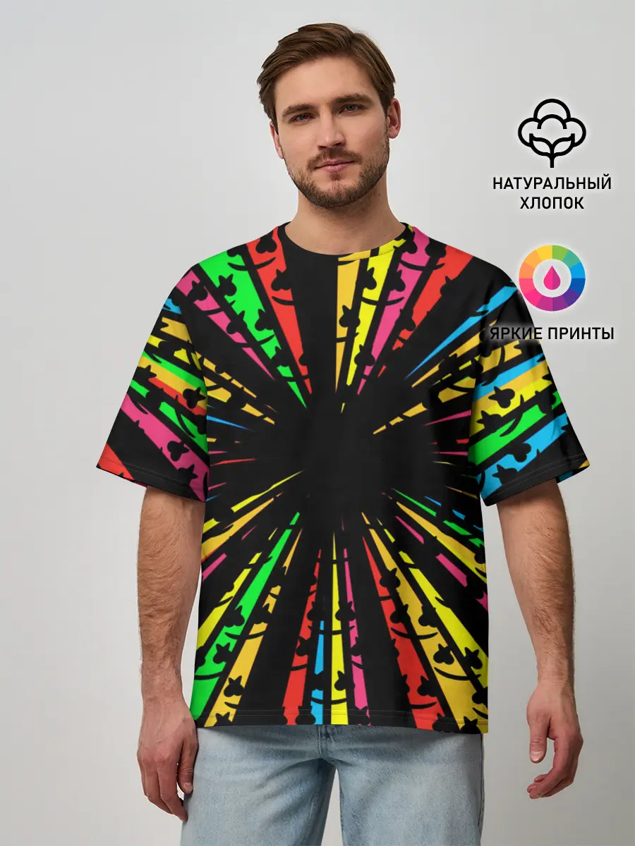 Мужская футболка оверсайз / MARSMELLO