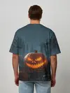Мужская футболка оверсайз / НОЧЬ ХЕЛОЛОУИНА