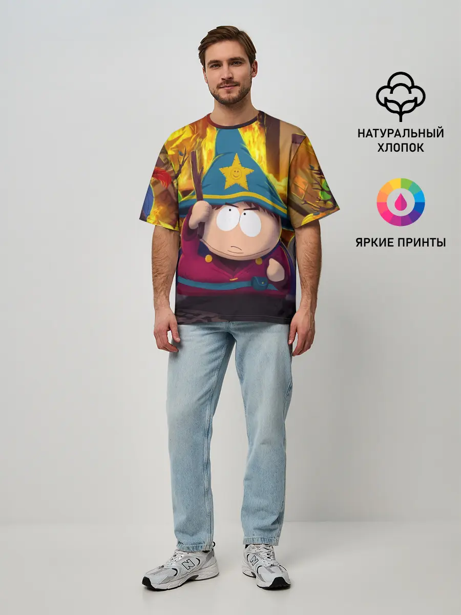 Мужская футболка оверсайз / ЮЖНЫЙ ПАРК | SOUTH PARK