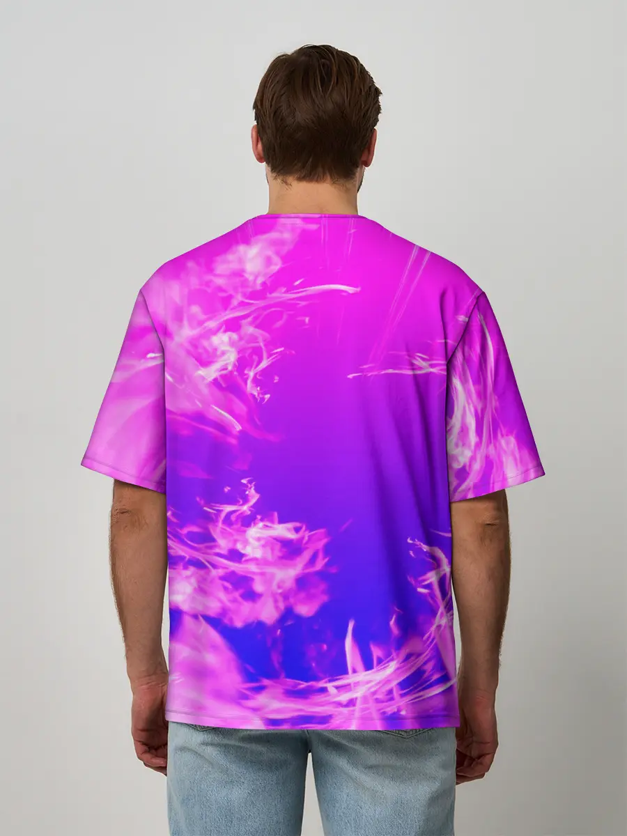 Мужская футболка оверсайз / Необъятный океан