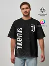 Мужская футболка оверсайз / JUVENTUS / ЮВЕНТУС