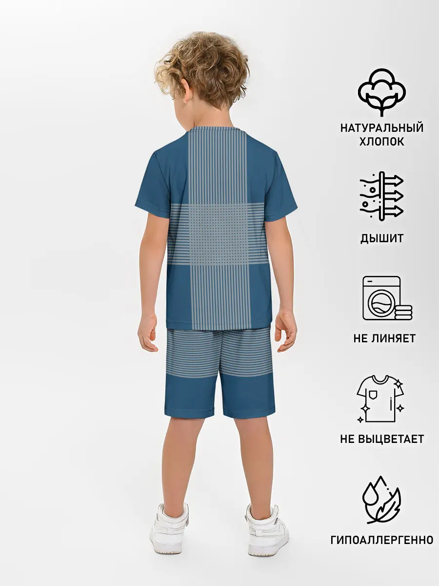 Детская пижама с шортами / Space X