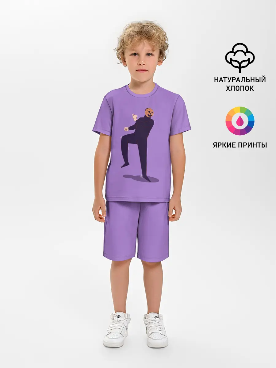 Детская пижама с шортами / Halloween | The Pumpkin Dancer