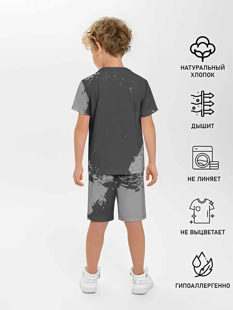 Детская пижама с шортами / BTS | БТС