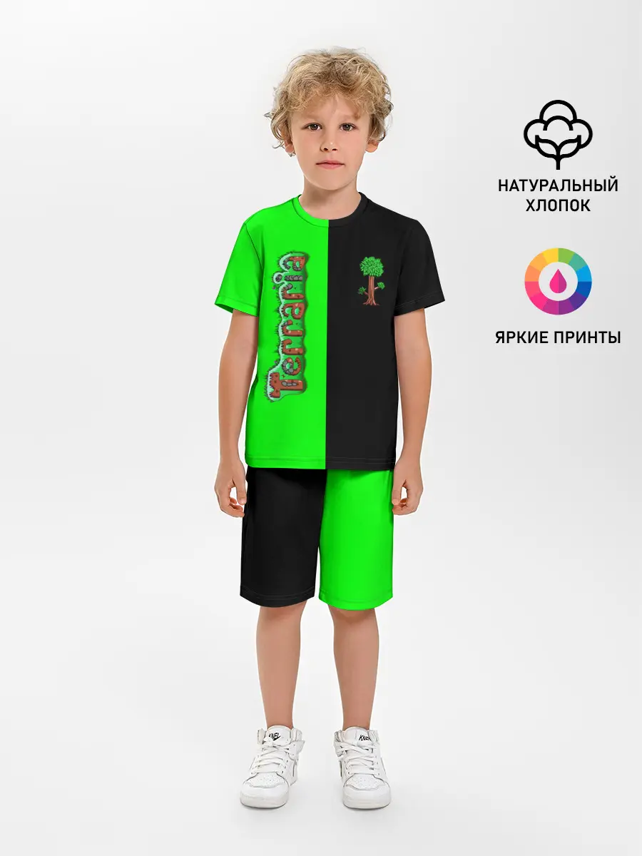 Детская пижама с шортами / Terraria