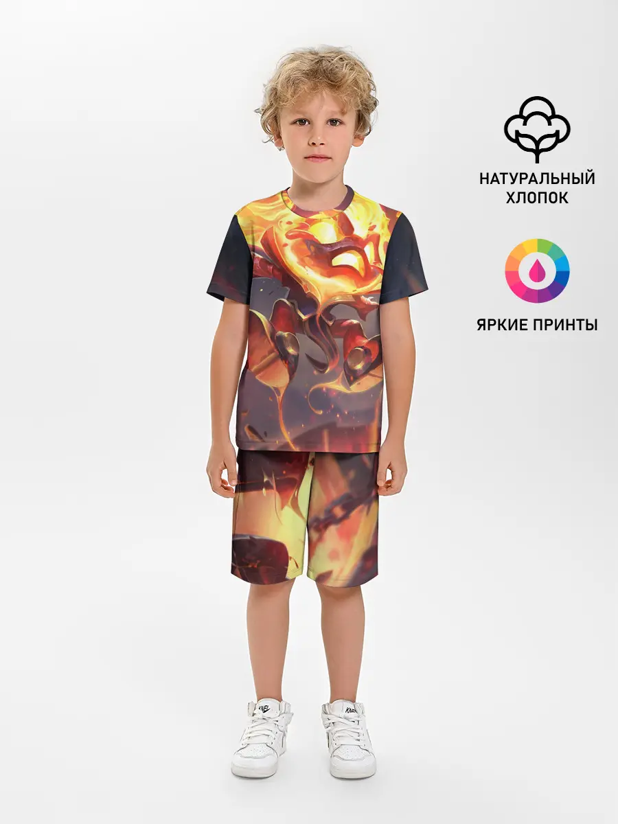 Детская пижама с шортами / League Of Legends