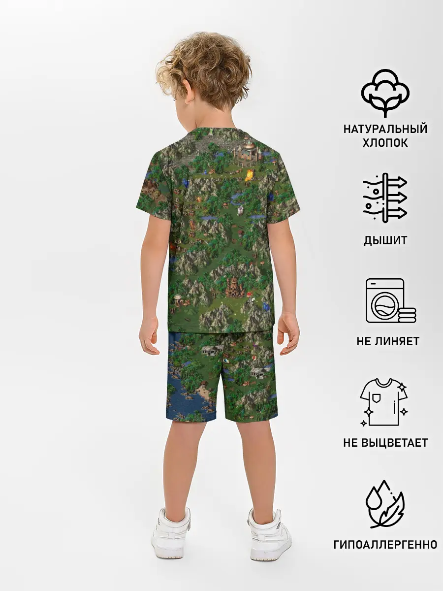 Детская пижама с шортами / heroes of might and magic