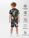 Детская пижама с шортами / Цветочный сад