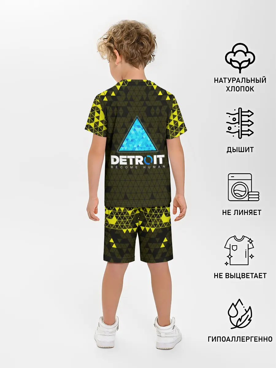 Детская пижама с шортами / DETROIT: BECOME HUMAN.
