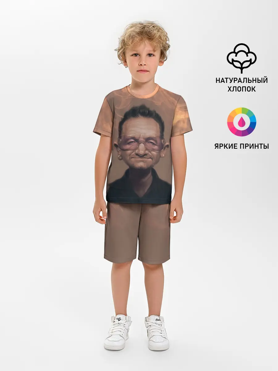 Детская пижама с шортами / БОНО | U2 | Ю ТУ