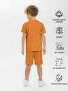 Детская пижама с шортами / ORANGE ROPE HALLOWEEN