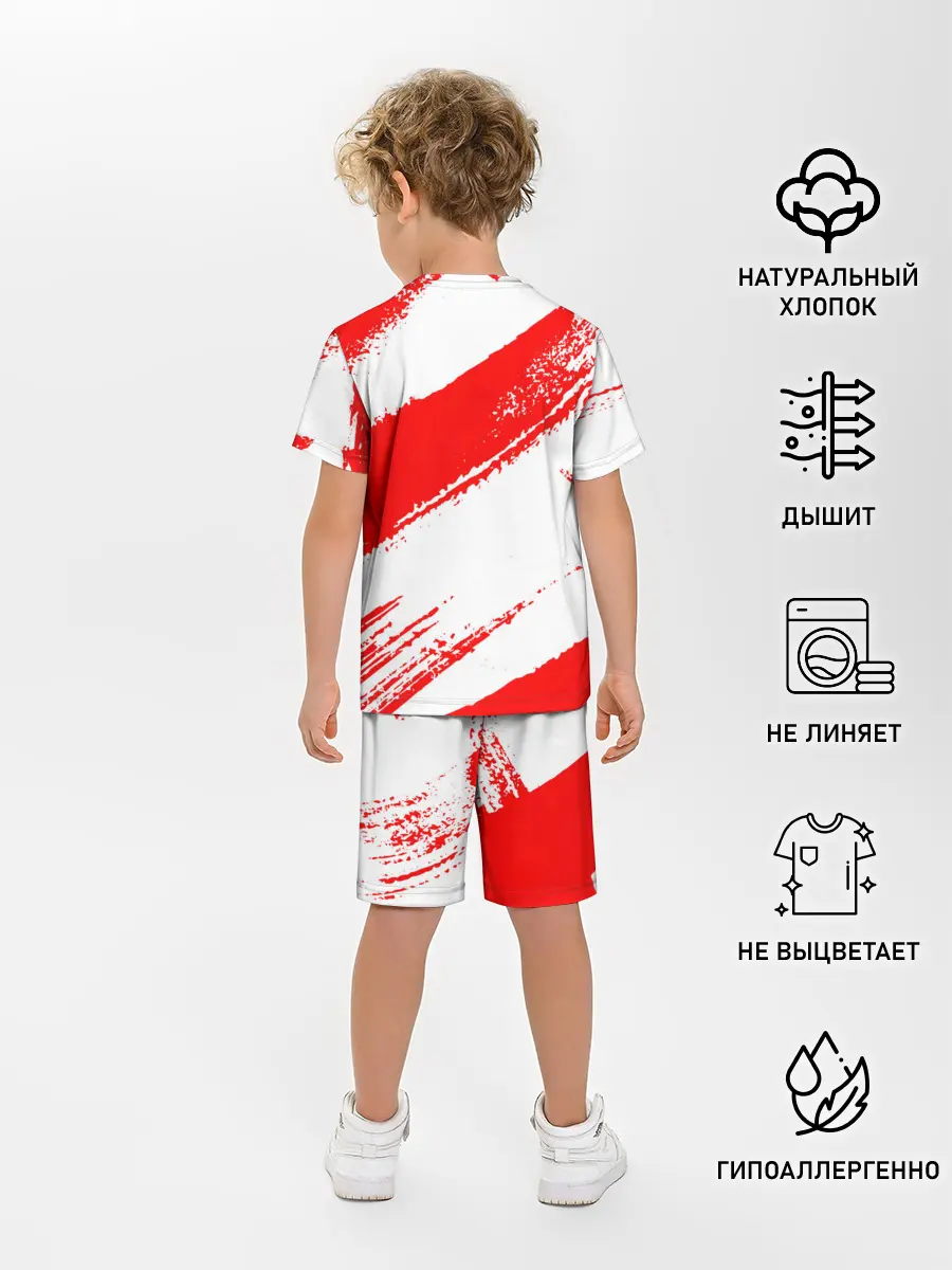 Детская пижама с шортами / What cat? / Какой кот?