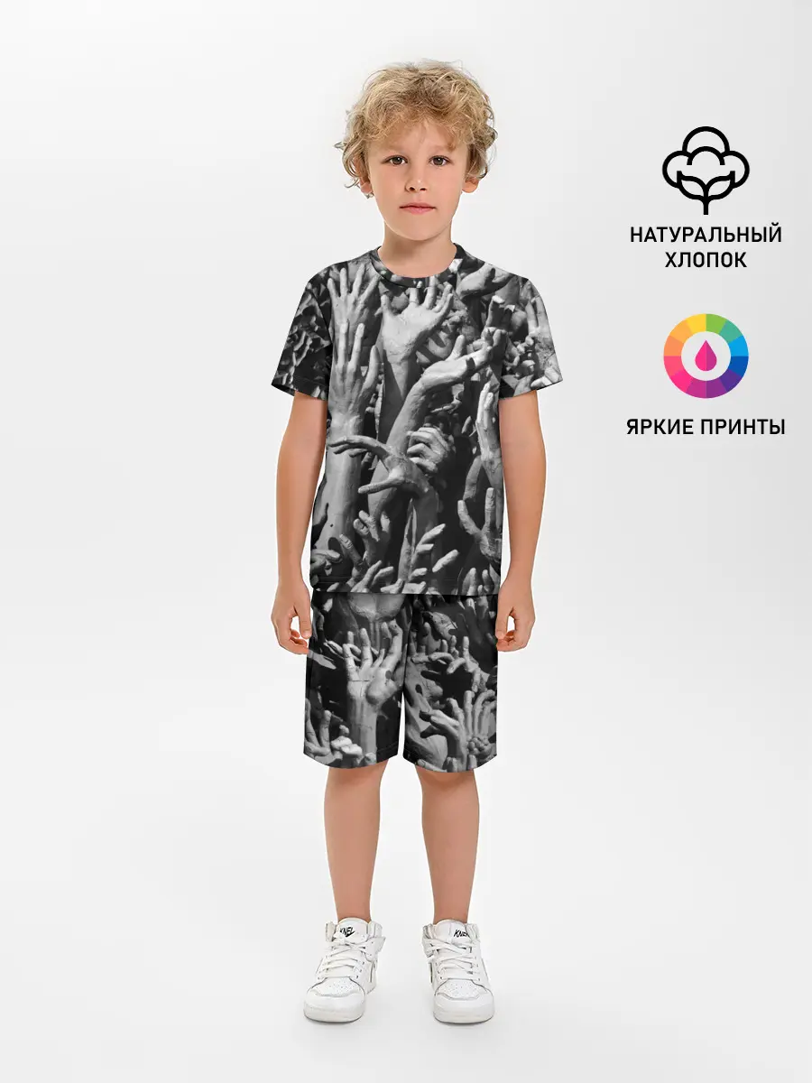 Детская пижама с шортами / Hands