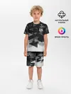 Детская пижама с шортами / Barcelona Geometry Sport