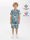 Детская пижама с шортами / Море и его жители