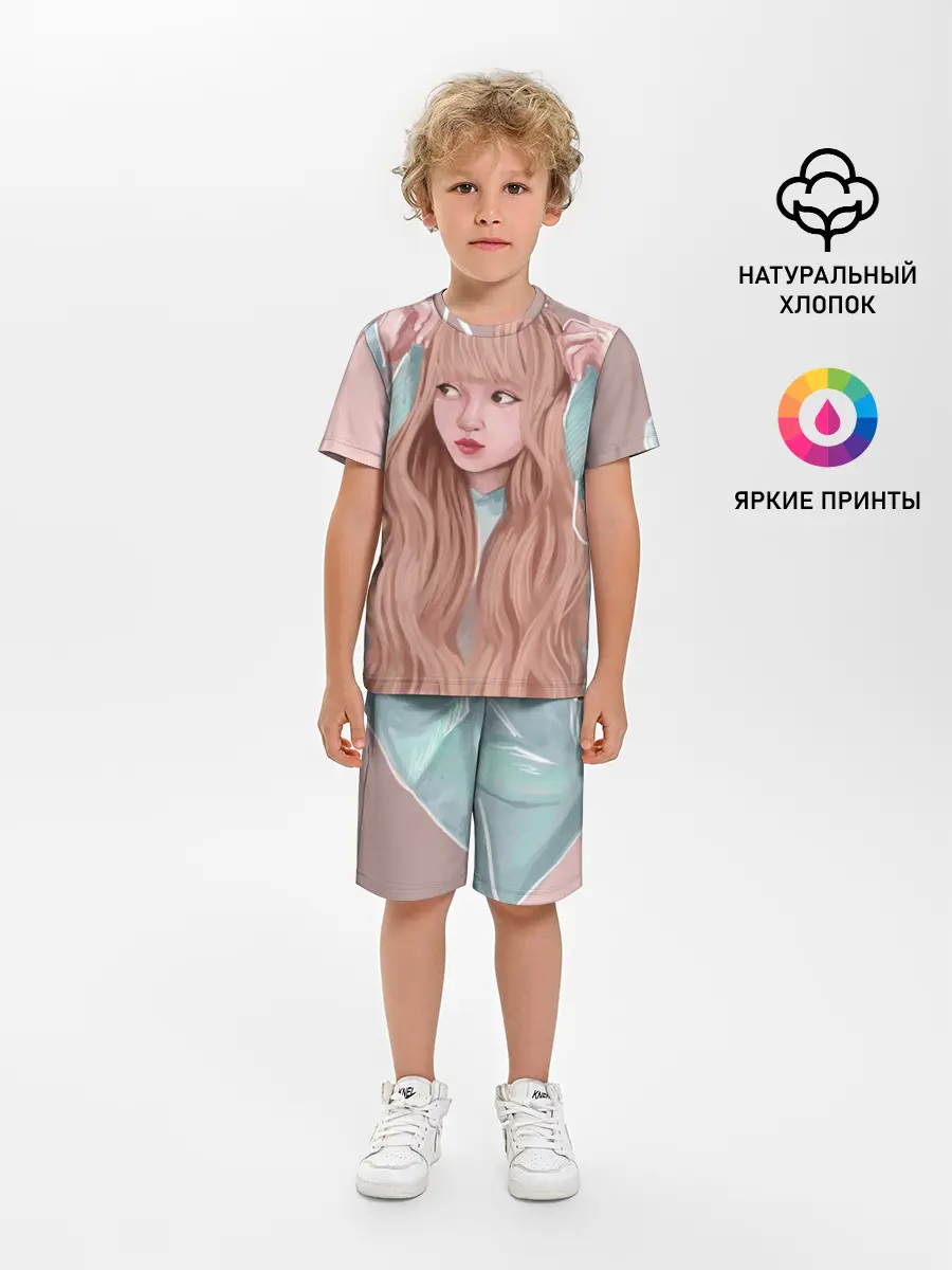 Детская пижама с шортами / Лиса Манобан