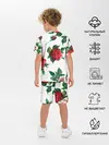Детская пижама с шортами / Розы