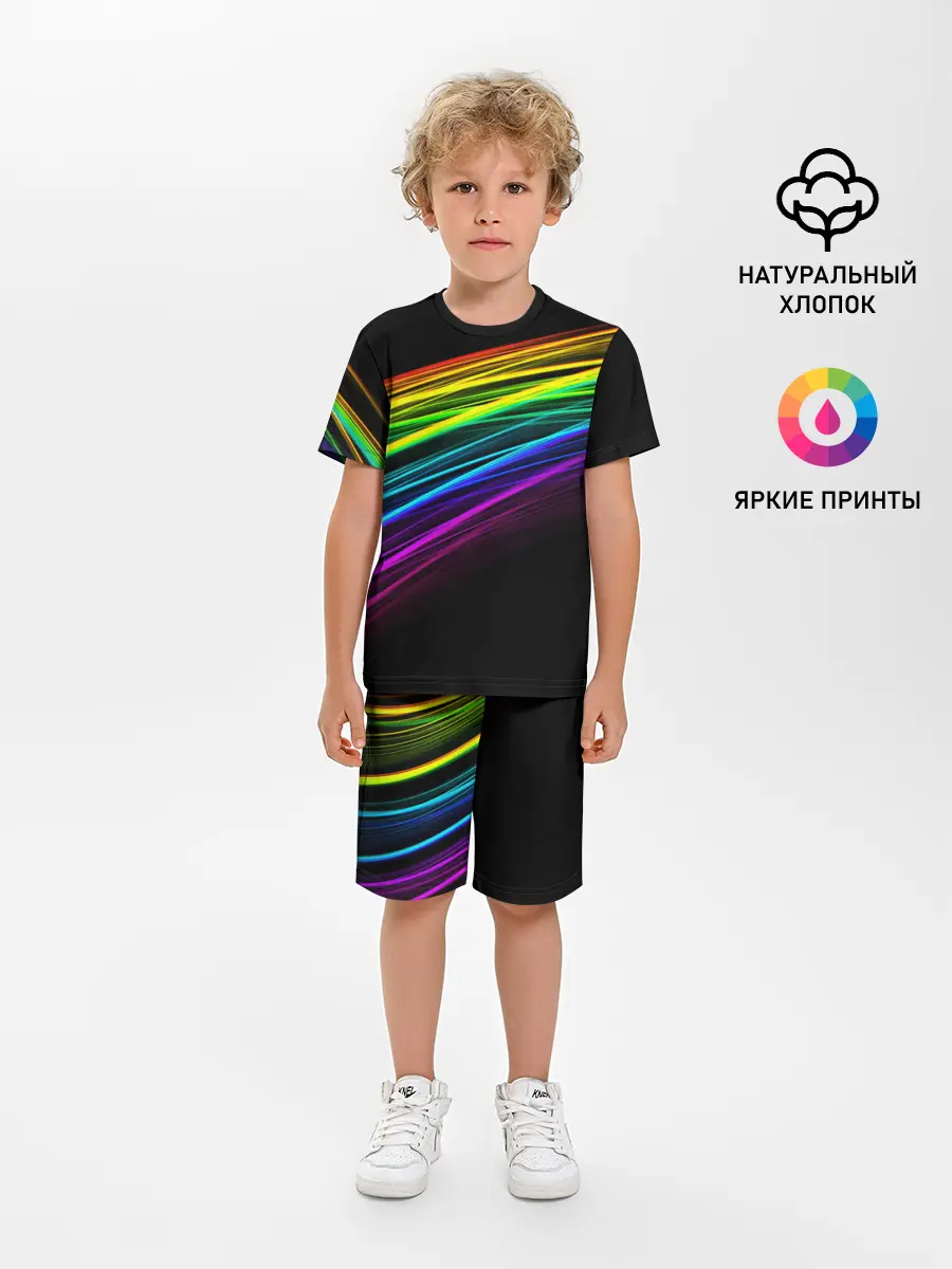 Детская пижама с шортами / АБСТРАКЦИЯ