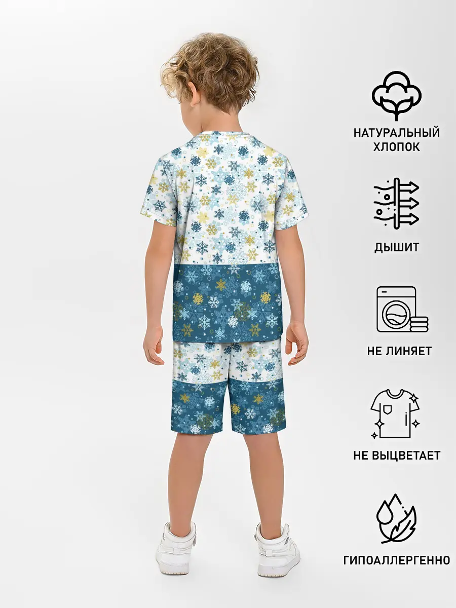 Детская пижама с шортами / Весёлый Оленёнок