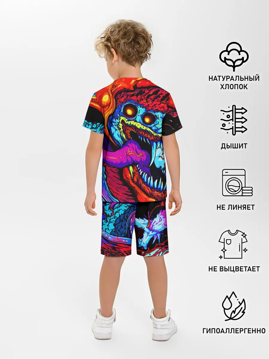 Детская пижама с шортами / HYPER BEAST | CS GO