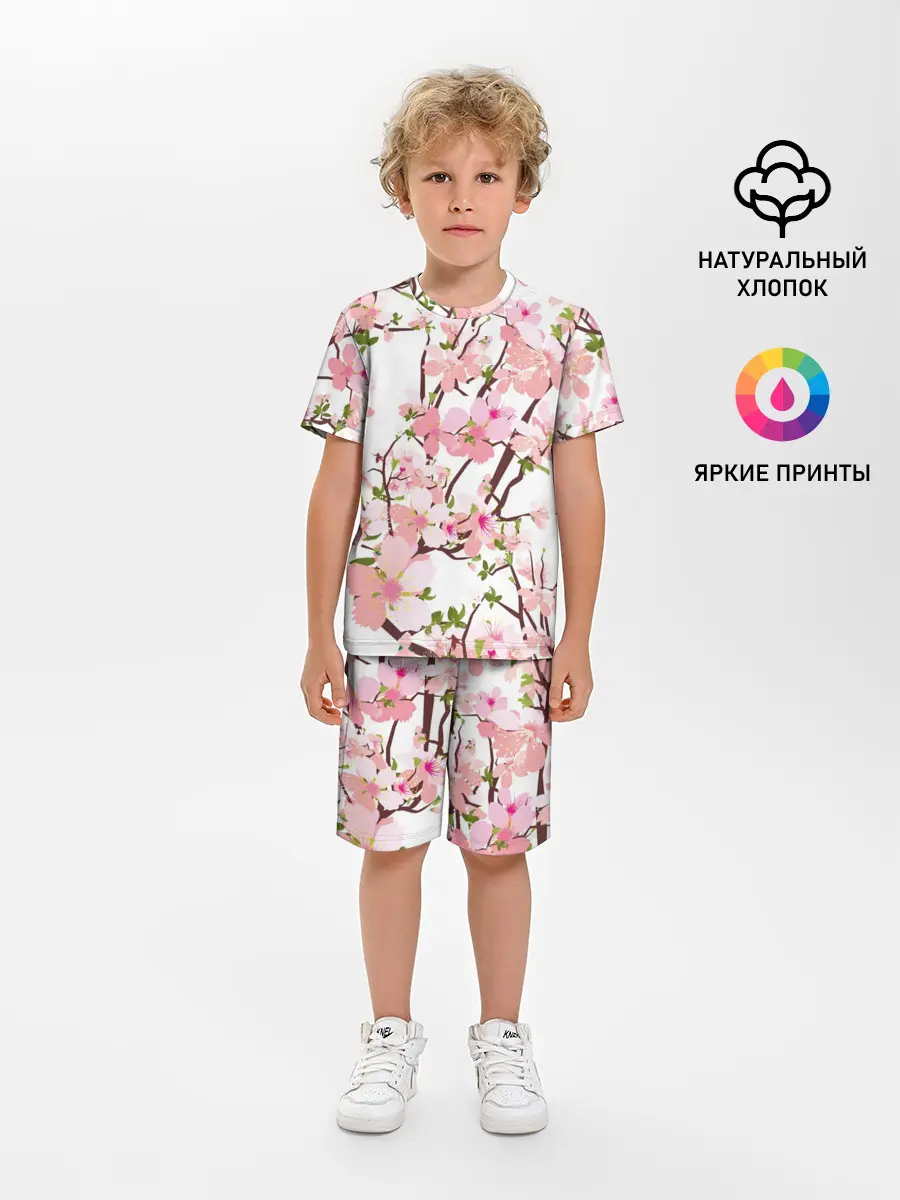 Детская пижама с шортами / Сакура | Sakura